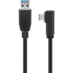 Goobay 3.0 USB A - Angled USB C M-M 1.5m