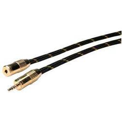 Roline Gold 3.5mm-3.5mm M-F 2.5m