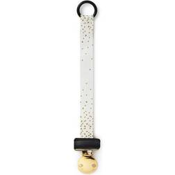 Elodie Details Pacifier Clip Gold Shimmer