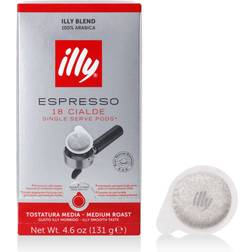 illy Classico Röstung Pads 18 pz 131g 18pcs