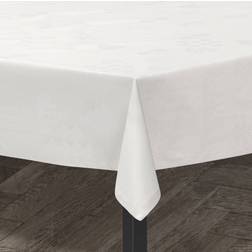 Juna Natale Damask Bordsduk Vit (220x150cm)
