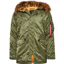 Alpha Industries N3B VF 59 Talvitakki - Vihreä