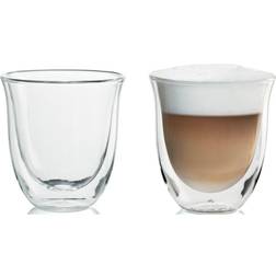 De'Longhi Double Wall Latteglas 33cl 2st