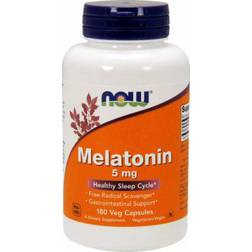 NOW Melatonin 5mg 180 Stk.