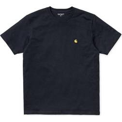 Carhartt Chase T-Shirt - Dark Navy/Gold