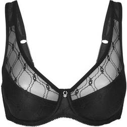 Abecita Rita Padded Wire Bra - Black