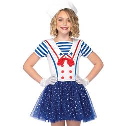 Leg Avenue Children's 2 PC Sailor Sweetie Halloween Costume