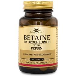 Solgar Betaine Hydrochloride with Pepsin 100 Stk.