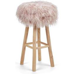 Lammeskindet Curly Barstol 75cm