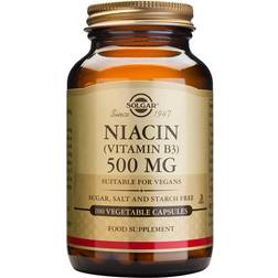 Solgar Niacin 500mg 100 stk