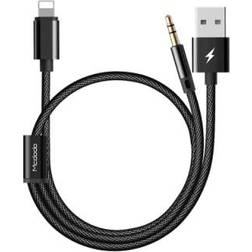 Mcdodo Lightning-3.5mm/USB A 1.2m