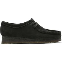 Clarks Wallabee Boot Black Suede