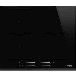 Smeg SI2M7643B Piano Cottura Nero Da Incasso 60 cm X 51