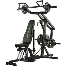 Tunturi Banc de musculation multifonction couché incliné décliné WT80 Noir