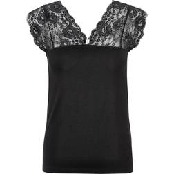 CULTURE Elona Strap Blouse - Black