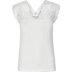 CULTURE Elona Strap Bluse - Spring Gardenia