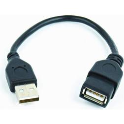 Gembird USB A - USB A M-F 2.0 0.2m