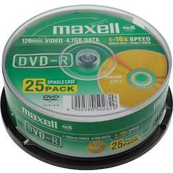 Maxell 25 x DVD-R 4.7 Go (120 minutes) 16x spindle