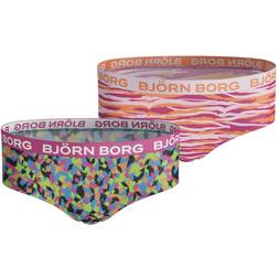 Björn Borg Arrows & Zebra Girls Hipster 2-pack - Hawaiian Ocean (1821-1218-70731)