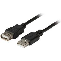 EFB Elektronik Classic USB A - USB A M-F 2.0 1.8m