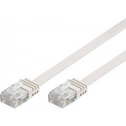 Goobay Flat RJ45-RJ45 U/UTP Cat5e