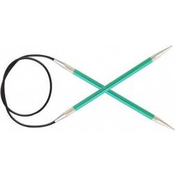 Knitpro Zing Fixed Circular Needles 120cm 8mm