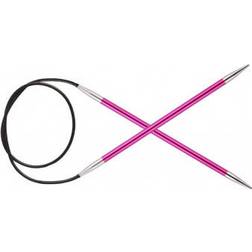 Knitpro Zing Fixed Circular Needles 100cm 10mm