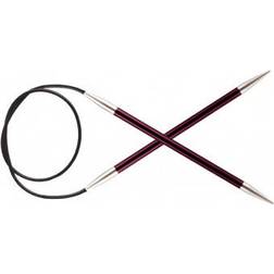 Knitpro Zing Fixed Circular Needles 100cm 6mm