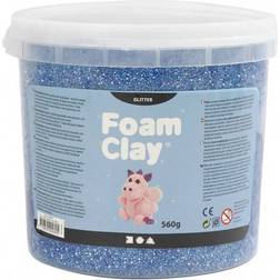 Foam Clay Glitter Clay Blue 560g