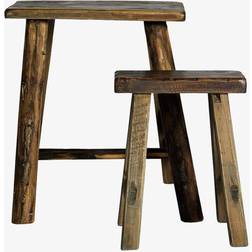 Nordal Rough 2-pack Seating Stool 38cm