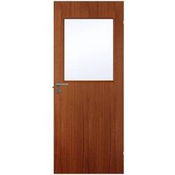 Swedoor Easy Nature G21 Mahogny Skjutdörr Klarglas (72.5x204cm)