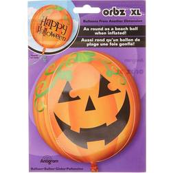 Amscan Foil Ballon Orbz Pumpkin G20 Orange