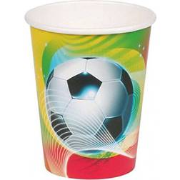Amscan Paper Cup Soccer Party 266ml 8-pack