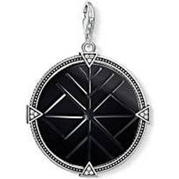 Thomas Sabo Vintage Coin Silver Charm Pendant w. White Zirconia (Y0011-508-11)