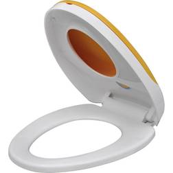 vidaXL Valkokeltainen Soft-Close WC-Istuin