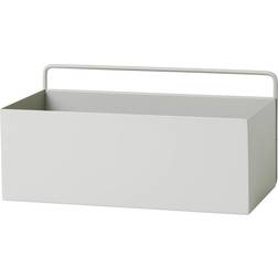 Ferm Living Wall Box Rechteck 30.5x15x15.6 cm - Schwarz/Pulverbeschichtet 30.6cm