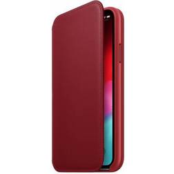 Leather Folio Case (PRODUCT)RED (iPhone XS)