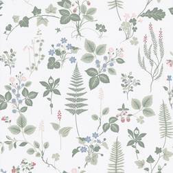 Tapetstudion Tapetti Sandudd Metsäpolku 5259-2, 0,53x11,2m, vaaleanvihreä non-woven