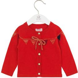 Noa Noa Miniature Cardigan with Bow - Ash Rose (2-5051-1)