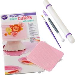 Wilton I Taught Myself To Decorate Cakes With Fondant Book Kakepynt