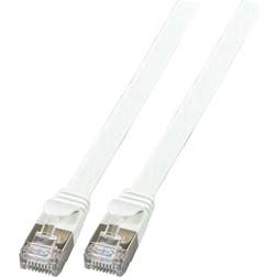 EFB Elektronik Flat RJ45-RJ45 U/FTP Cat6a 0.2m