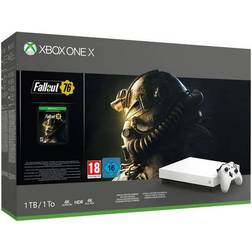 Microsoft Xbox One X 1TB - Fallout 76 - Robot White Special Edition