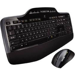 Logitech MK710 Inalambrico USB Teclado + Raton Optico QWERTY Español Negro