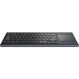 Logitech Illuminated Living-Room Keyboard K830 (French)