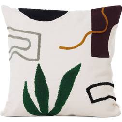 Ferm Living Mirage Coussin de Décoration Complet Blanc (50x50cm)