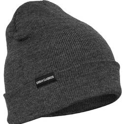 Urban Classics Basic Flap Beanie Unisex - Charcoal