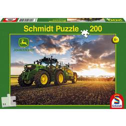 Schmidt Spiele John Deere : Tractor with Sprayer 200 Pieces