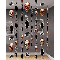 Amscan Garlands String Decorations Creepy Carnevil 8-pack