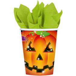 Amscan Paper Cup Pumpkin 8-pack