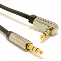 Gembird Gold 3.5mm - 3.5mm (1x Angled) 1.8m